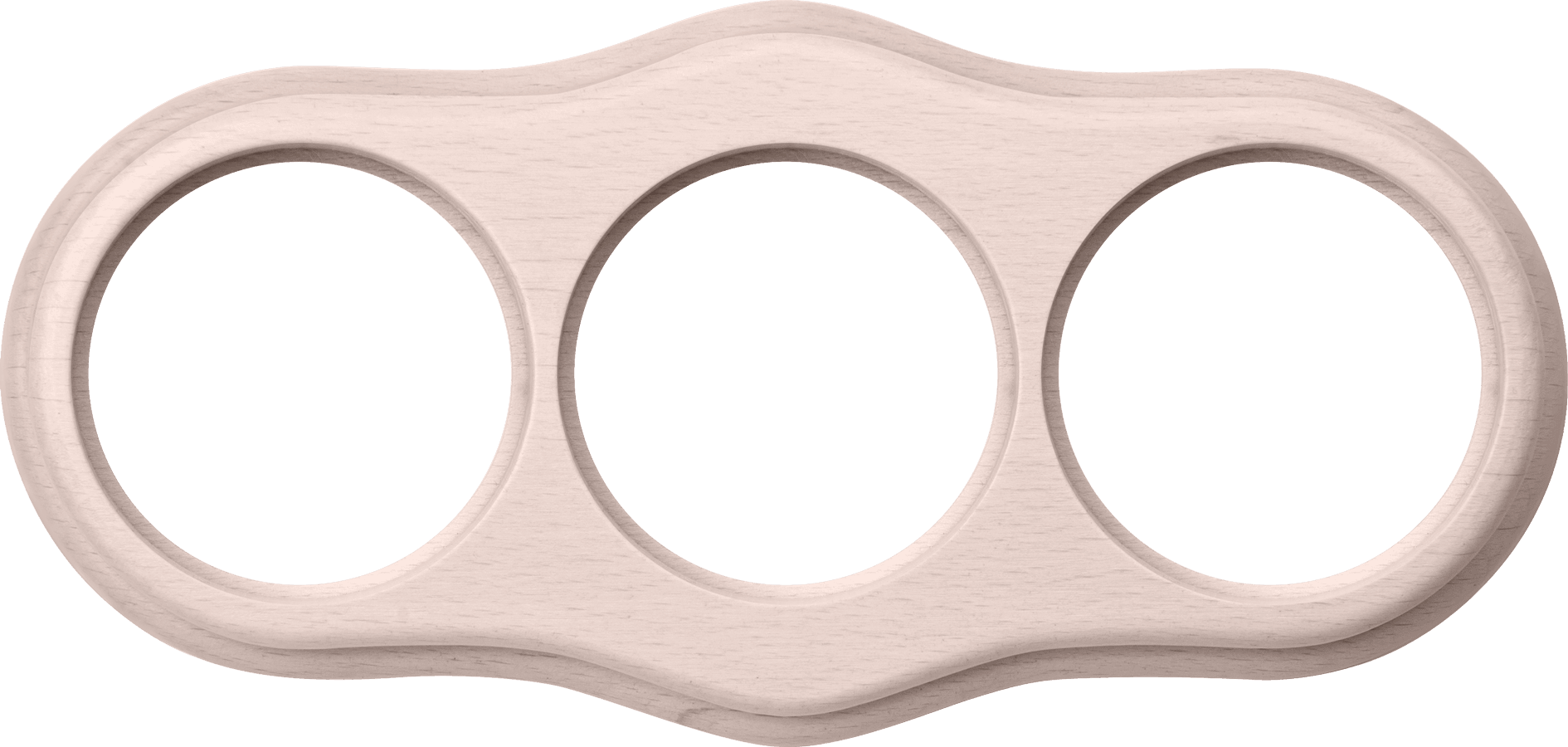 Рамка Werkel WL20-frame-03 / Рамка на 3 поста (беленый дуб)