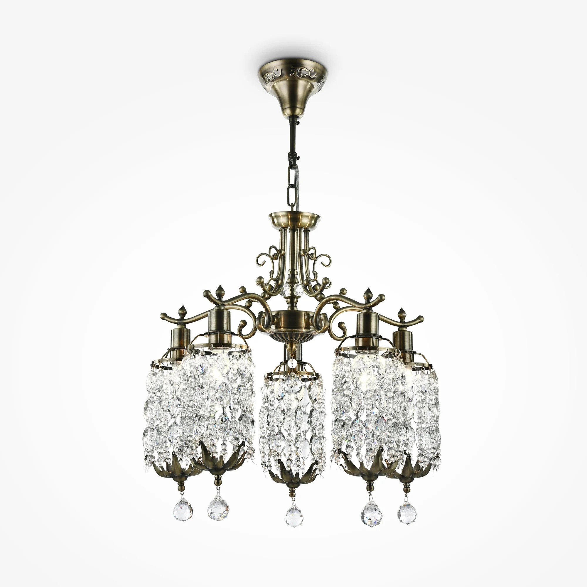 Подвесная люстра Maytoni Ronta DIA107-PL-05-R