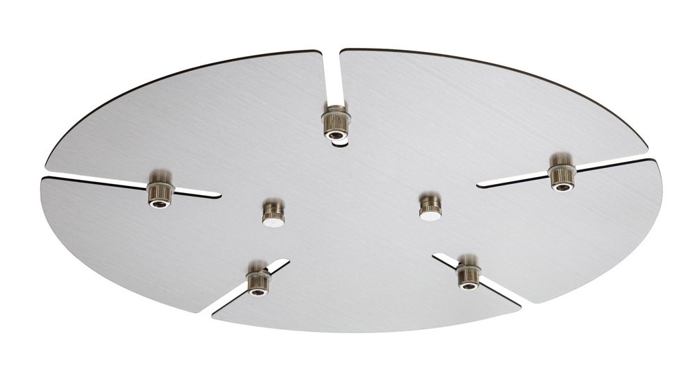 Crystal Lux Потолочная база D350-5 NICKEL