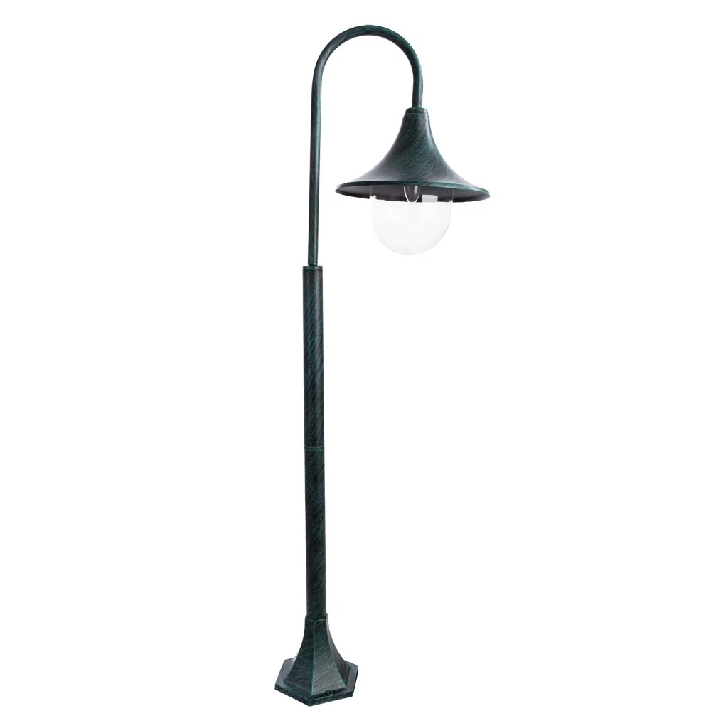 Столб фонарный уличный Arte Lamp MALAGA A1086PA-1BG