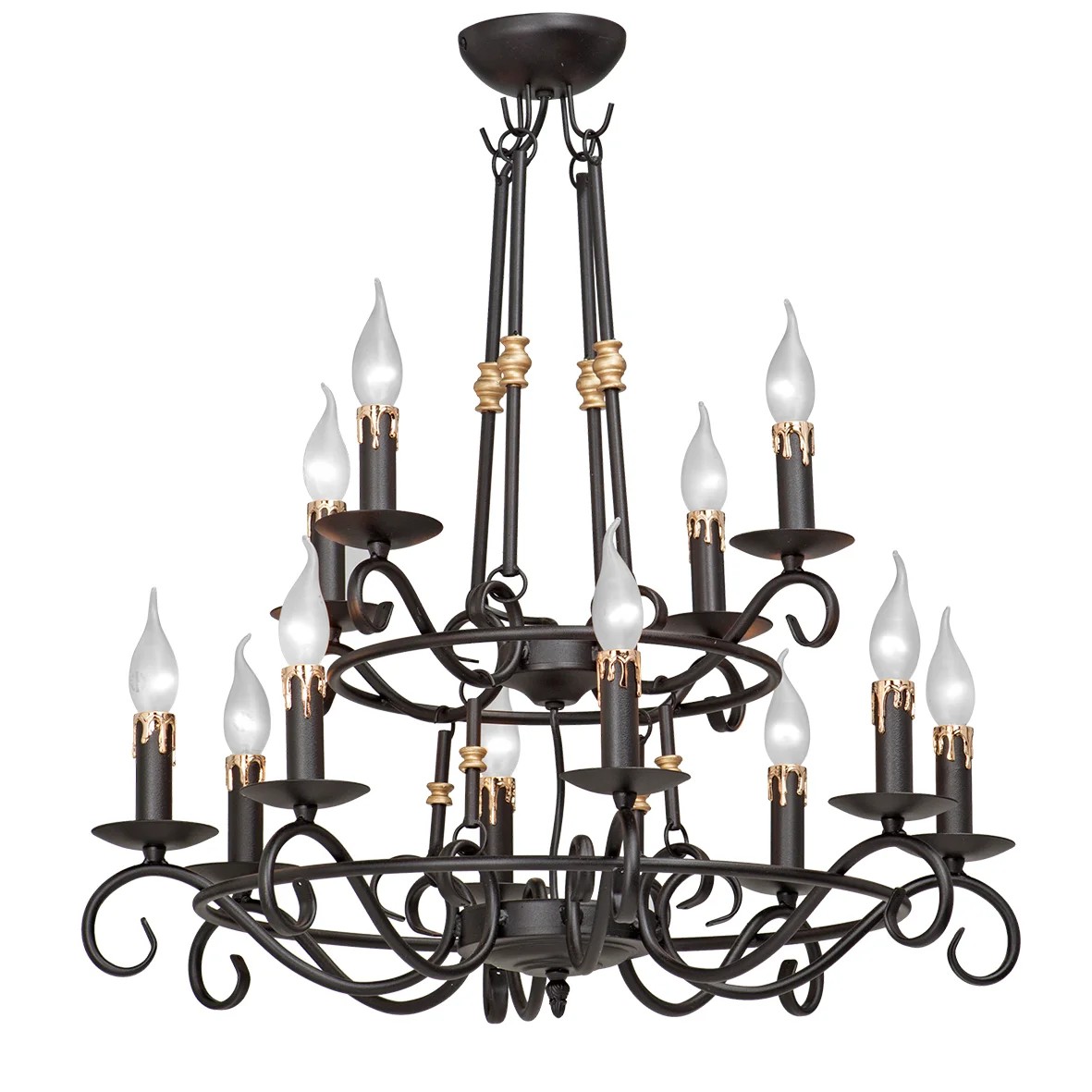 Потолочная люстра Vitaluce Premium V1039 V1039/8+4