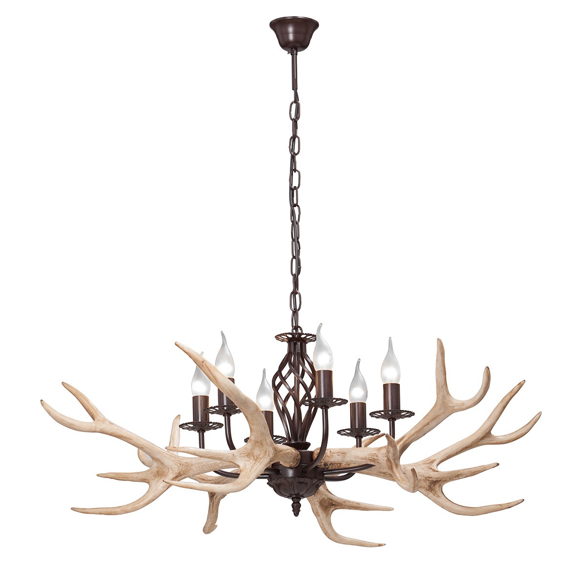 Люстра в форму рогов V1491 V1491-7/6 Vitaluce