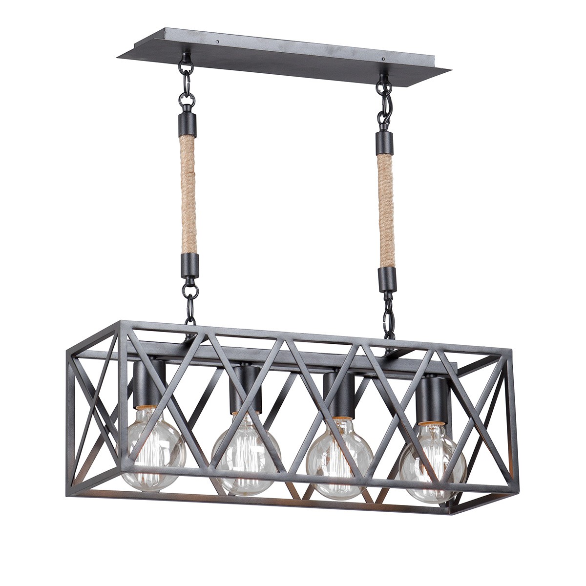 Люстра с веревками V4277 V4277-1/4 Vitaluce