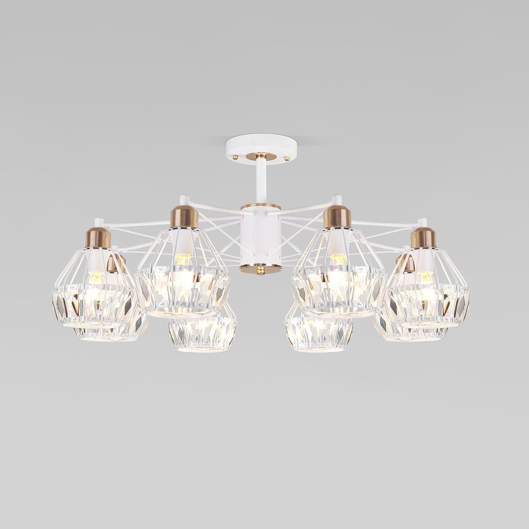 Потолочная люстра Eurosvet Lord 70075/8 белый