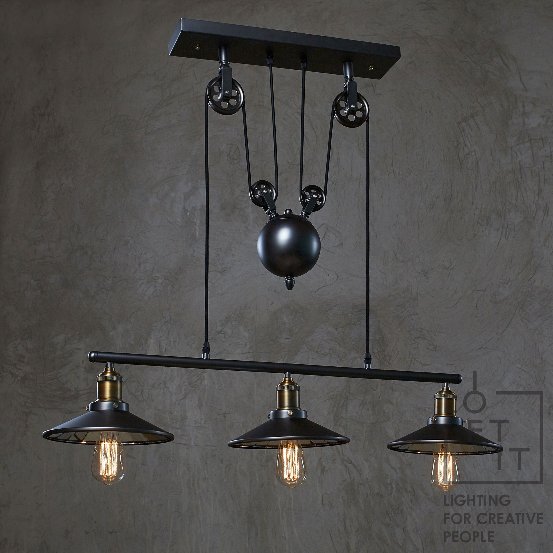 Светильник подвесной Loft It Reflector LOFT1832C-3