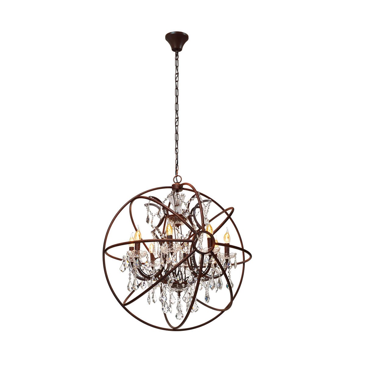 Подвесная хрустальная люстра Enrike Loft It LOFT1897/8