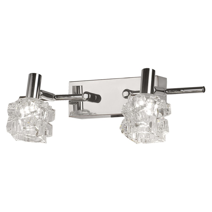 Светильник спот ID lamp Columbia 386/2A-Chrome