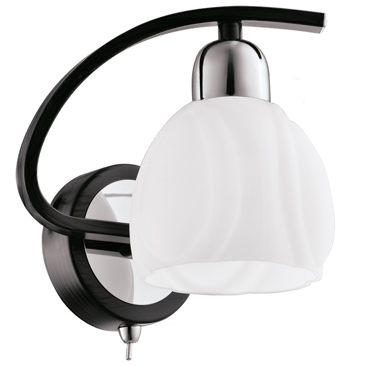 Настенное бра ID lamp Coral Springs 389/1A-Blackchrome