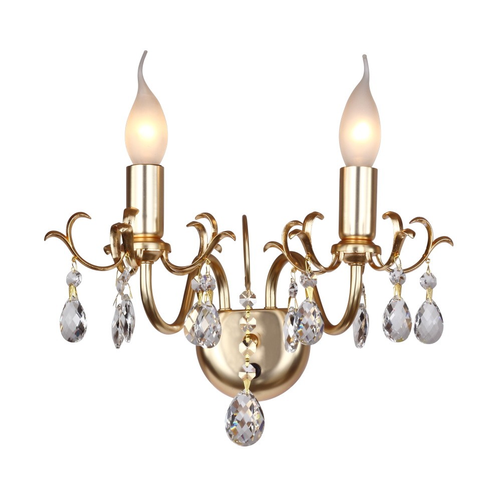 Настенное бра ID lamp Severiya 240/2A-Oldbronze