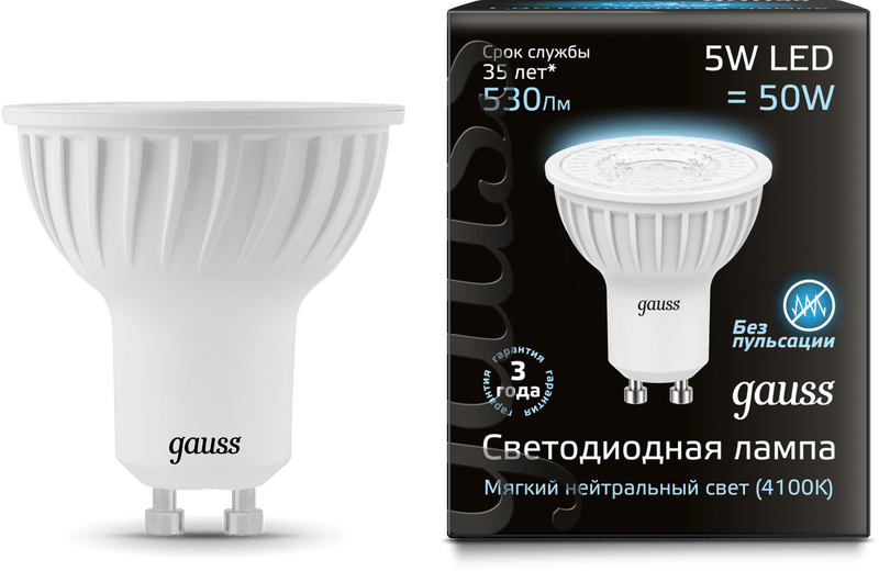 Светодиодная лампа Gauss 101506205