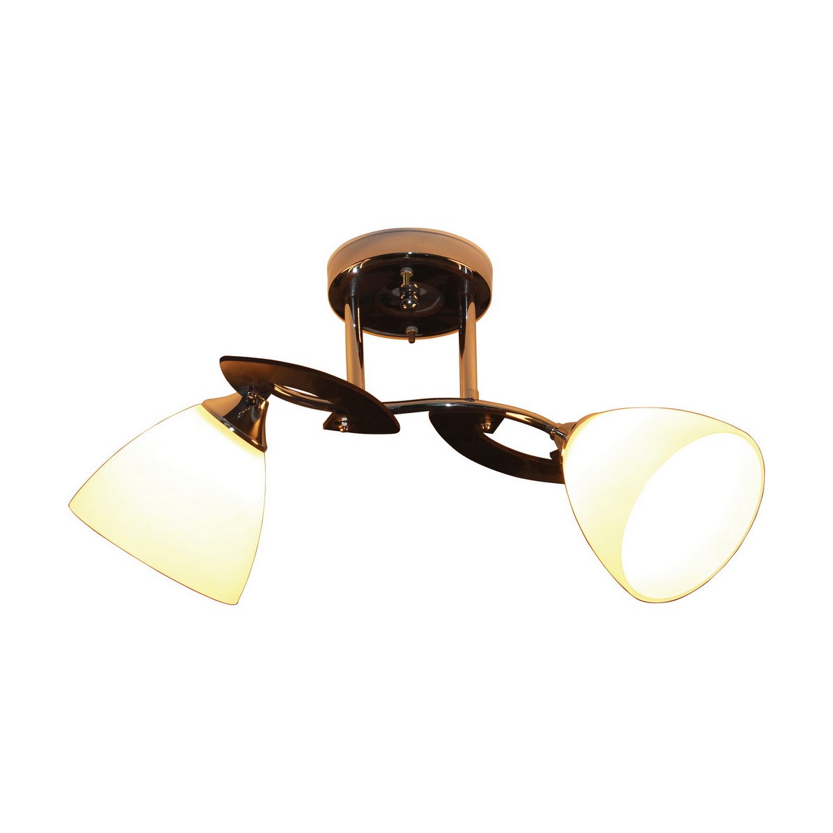 Потолочная люстра ID lamp Falio 279/2PF-Blackchrome
