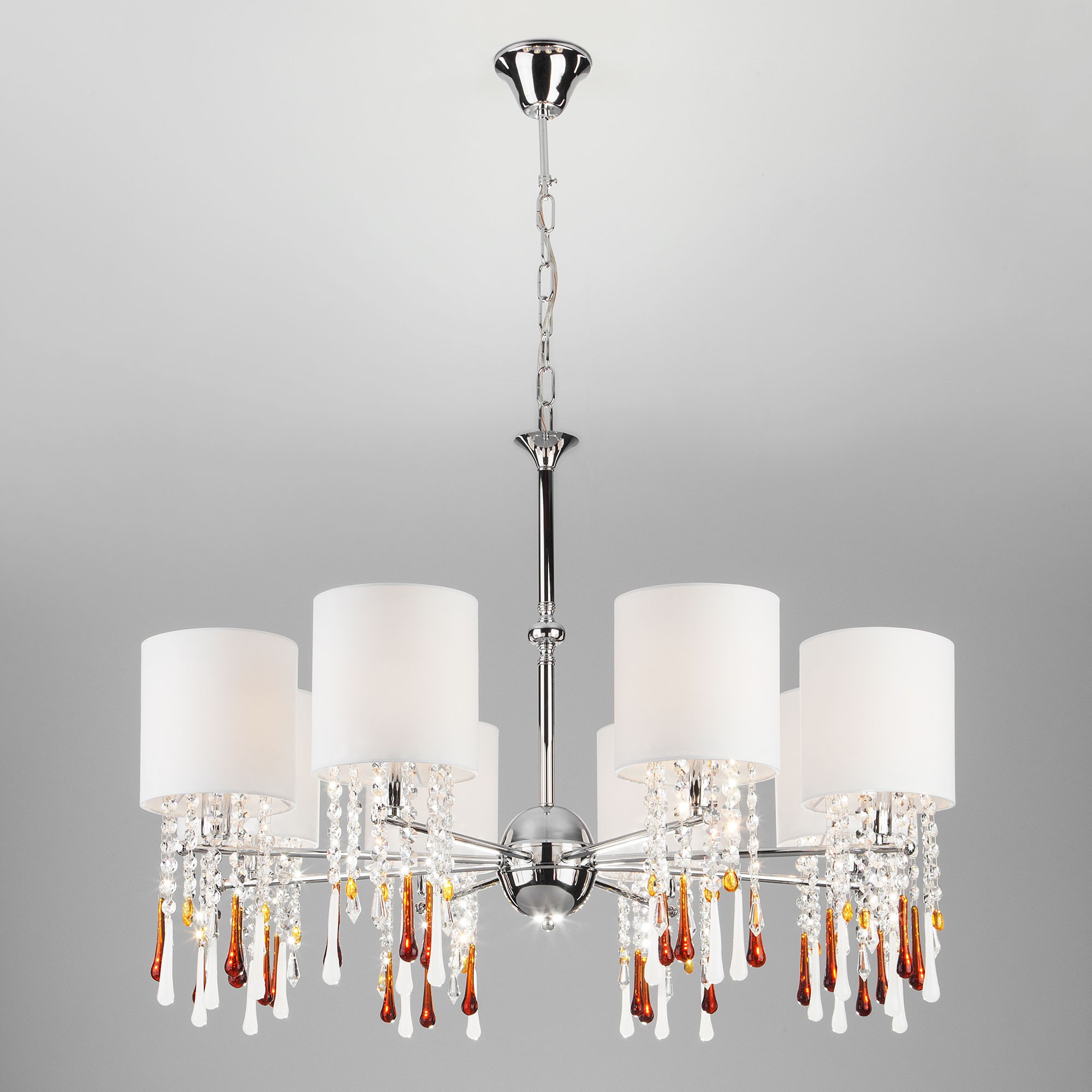 Подвесная люстра Bogates Glamour 300/8 Strotskis