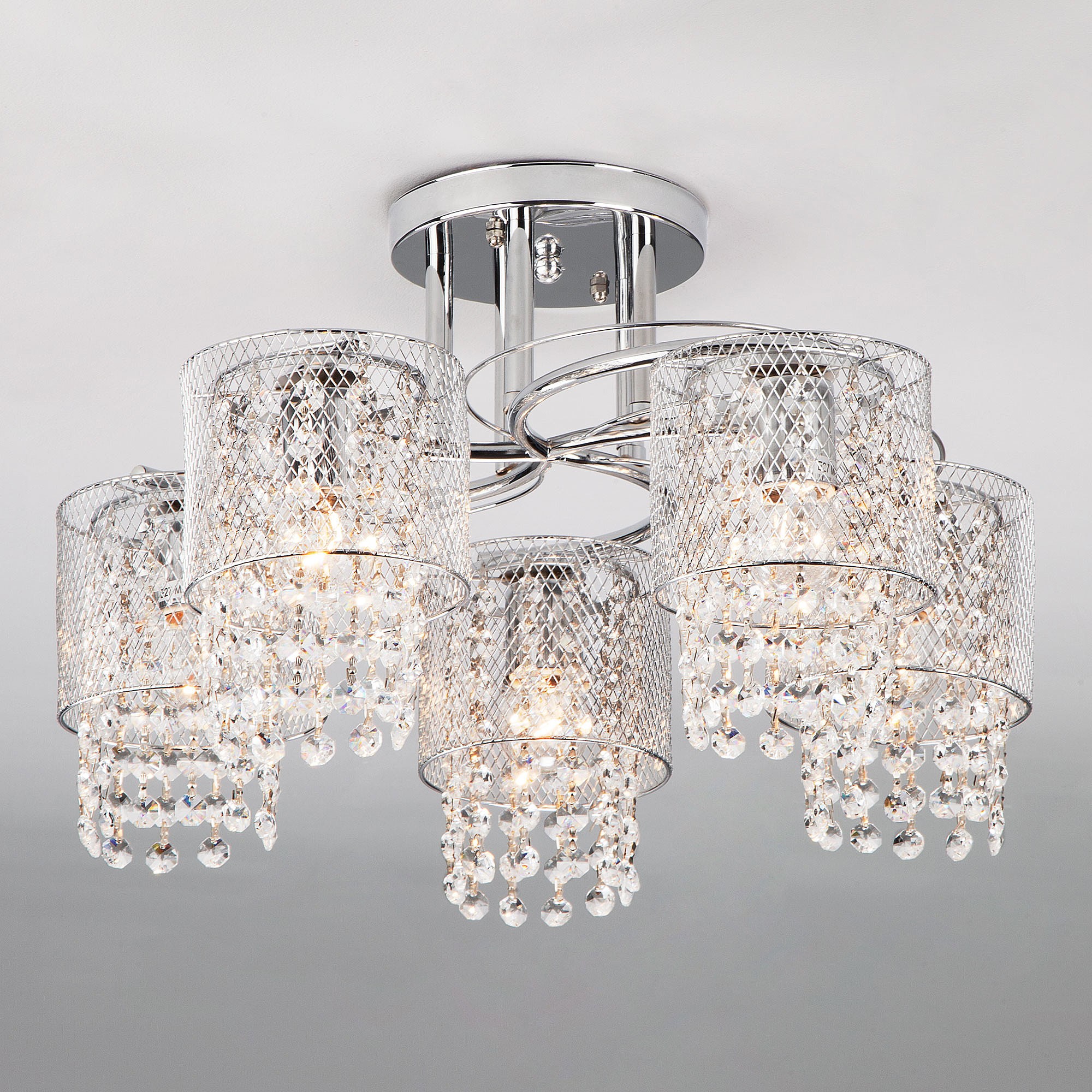 Потолочная люстра Eurosvet Bonnie 30137/5 хром