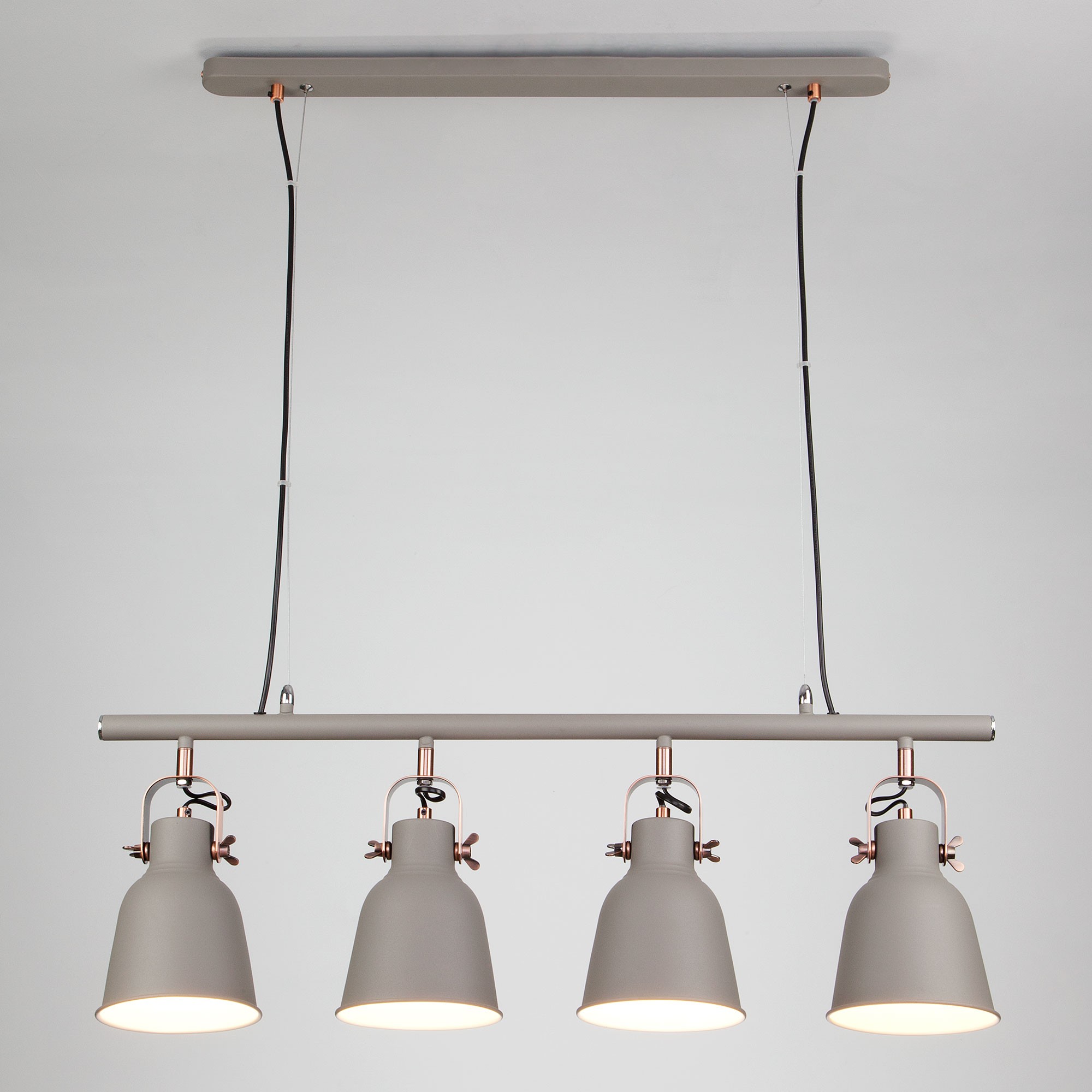 Светильник подвесной Eurosvet Projector 50083/4 серый