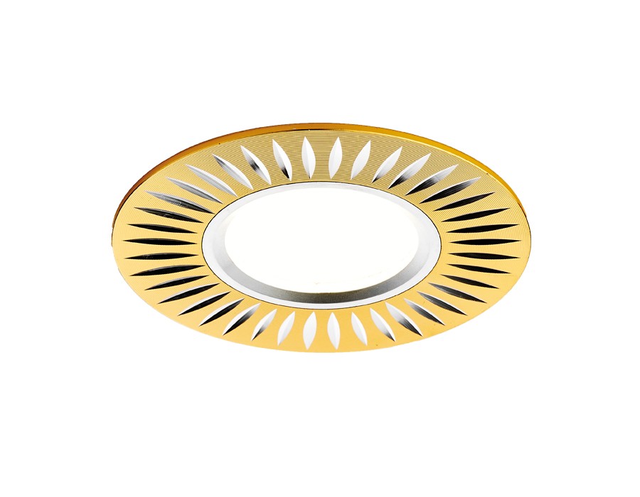 Встраиваемый светильник с узорами Алюминий с узором A507 GD/AL Ambrella