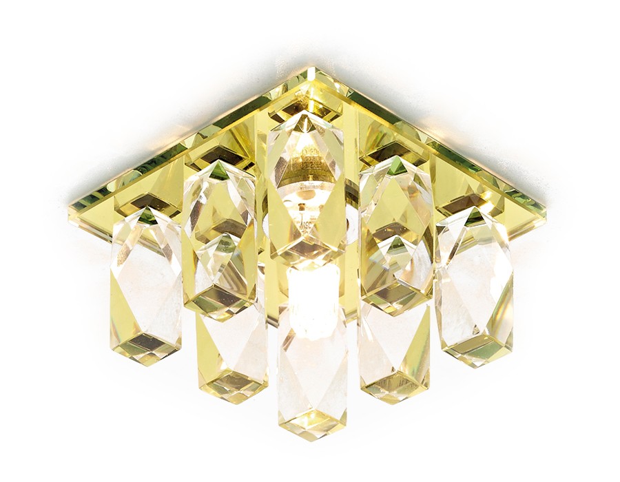 Встраиваемый светильник Ambrella Design D1049 GD CL