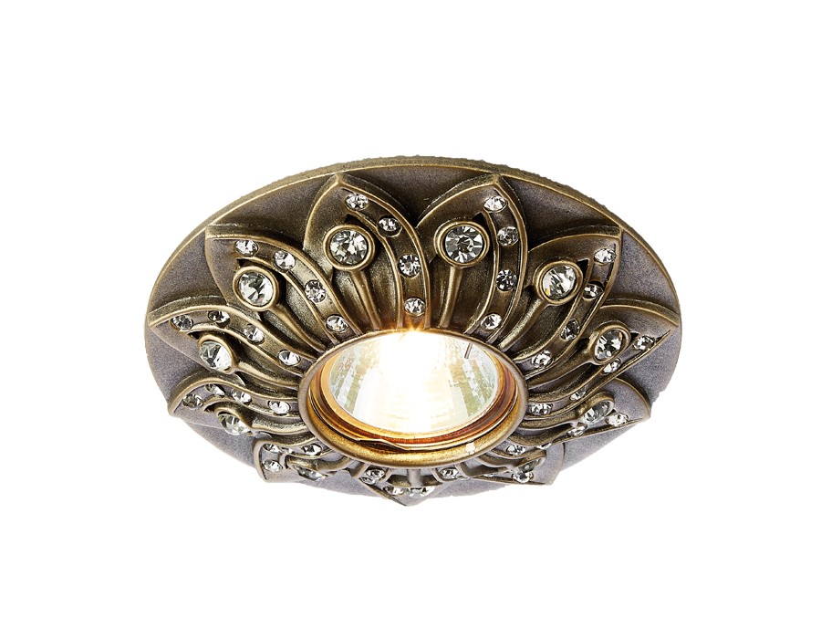 Встраиваемый светильник с узорами Design D4455 SB Ambrella