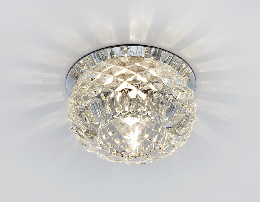 Встраиваемый светильник Ambrella Design D7323 CL/CH