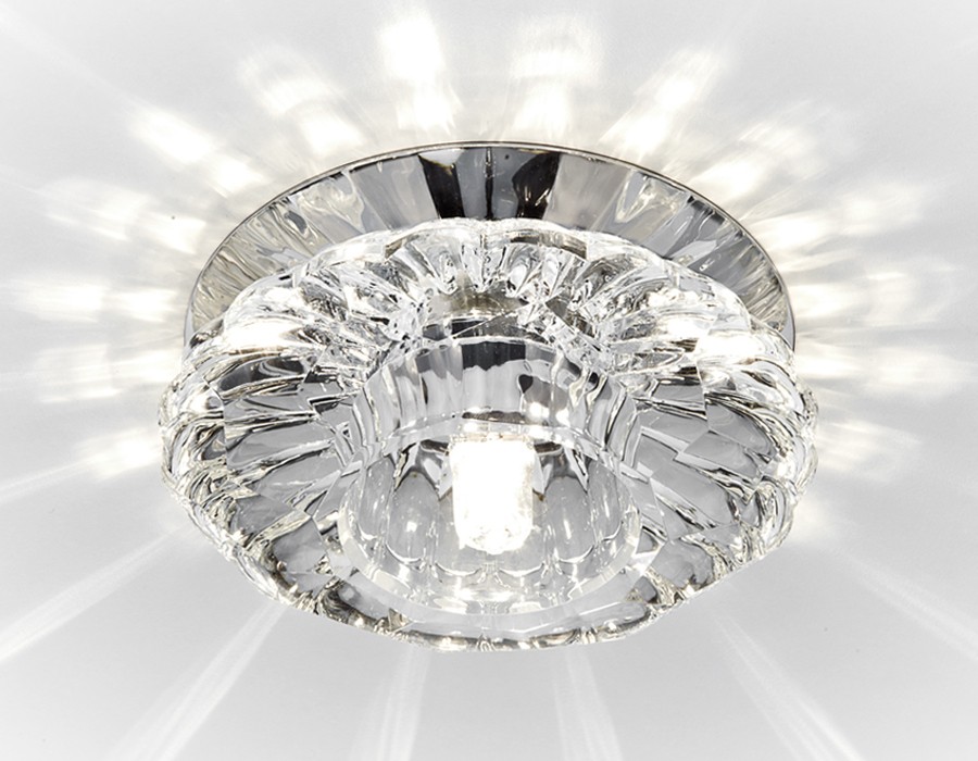 Встраиваемый светильник Ambrella Design D8180 CL/CH