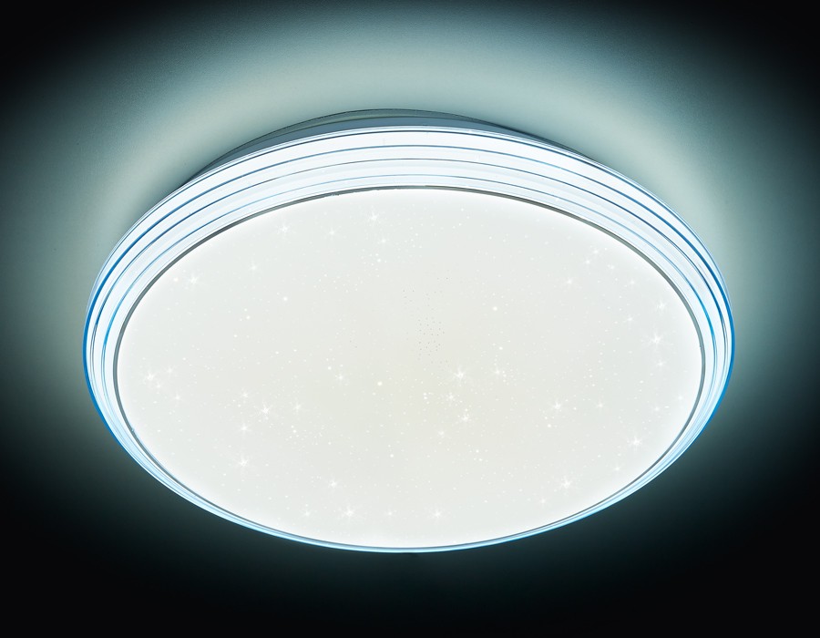 Потолочный светодиодный светильник Ambrella Orbital Air F14 BL 72W D400