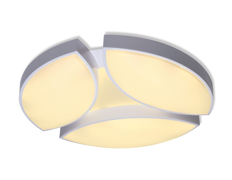 Потолочный LED светильник Ambrella Orbital Granule FG2070 WH 108W+16W D680