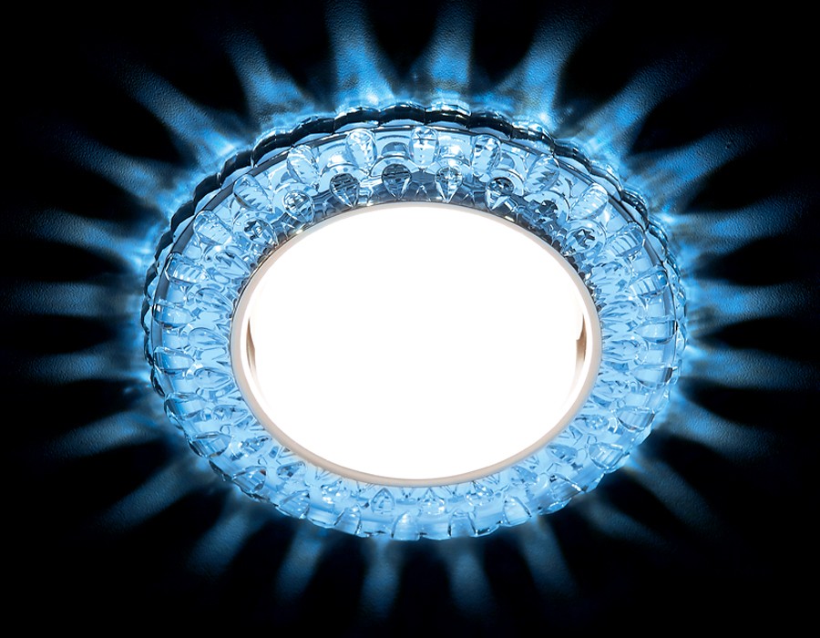 Встраиваемый светильник Ambrella Gx53 Led G315 BL/CLD