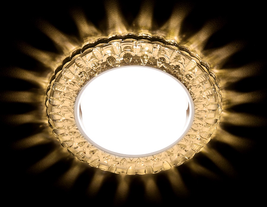 Встраиваемый светильник Ambrella Gx53 Led G315 CL/WW