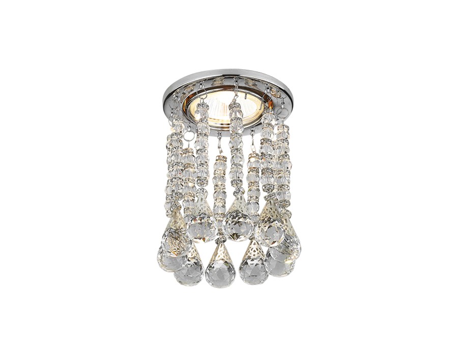 Встраиваемый светильник Ambrella Crystal K2241 CL/CH