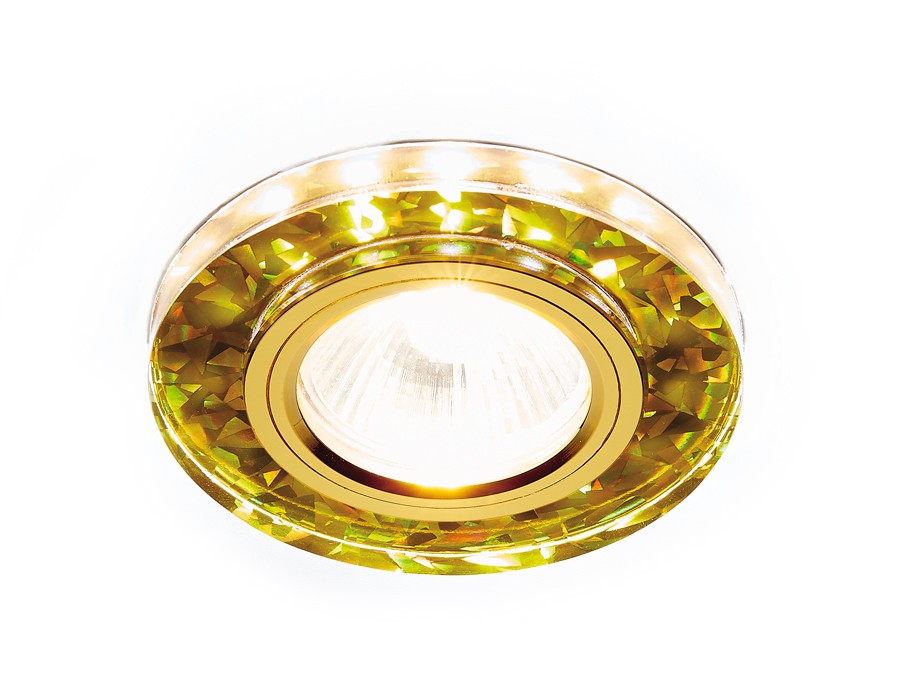 Встраиваемый светильник Ambrella Led S225 WH/G/WH