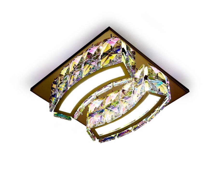 Встраиваемый светильник Ambrella Led S70 PR/G 4W 4200K LED