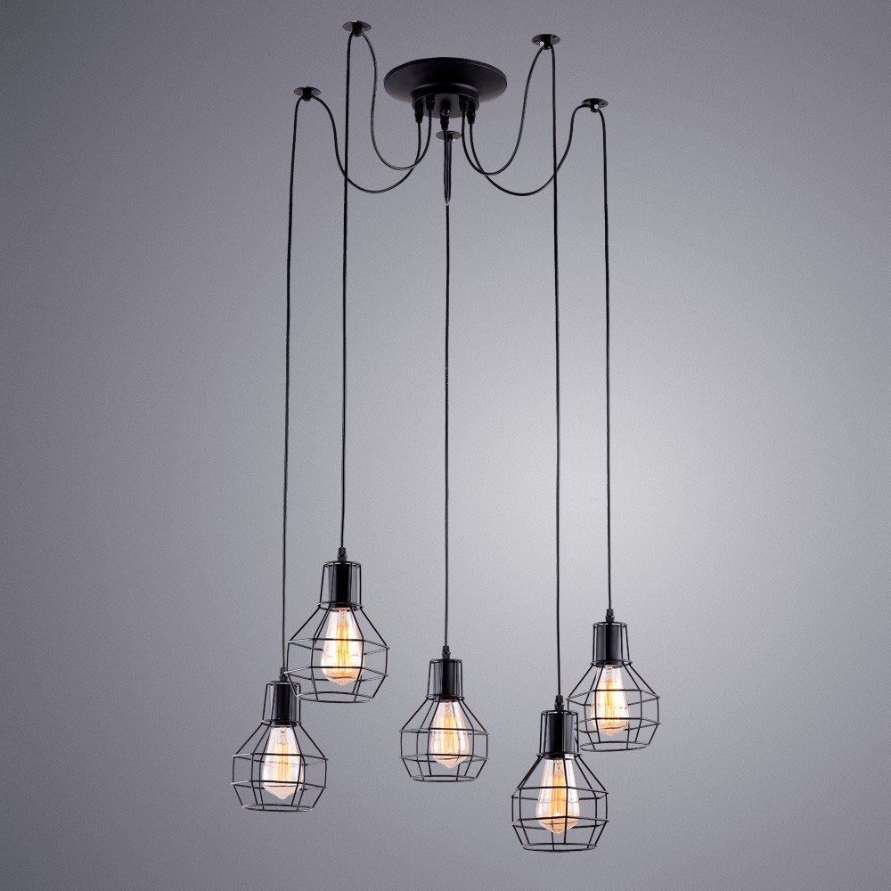 Светильник в форме паука Spider A1109SP-5BK Arte Lamp