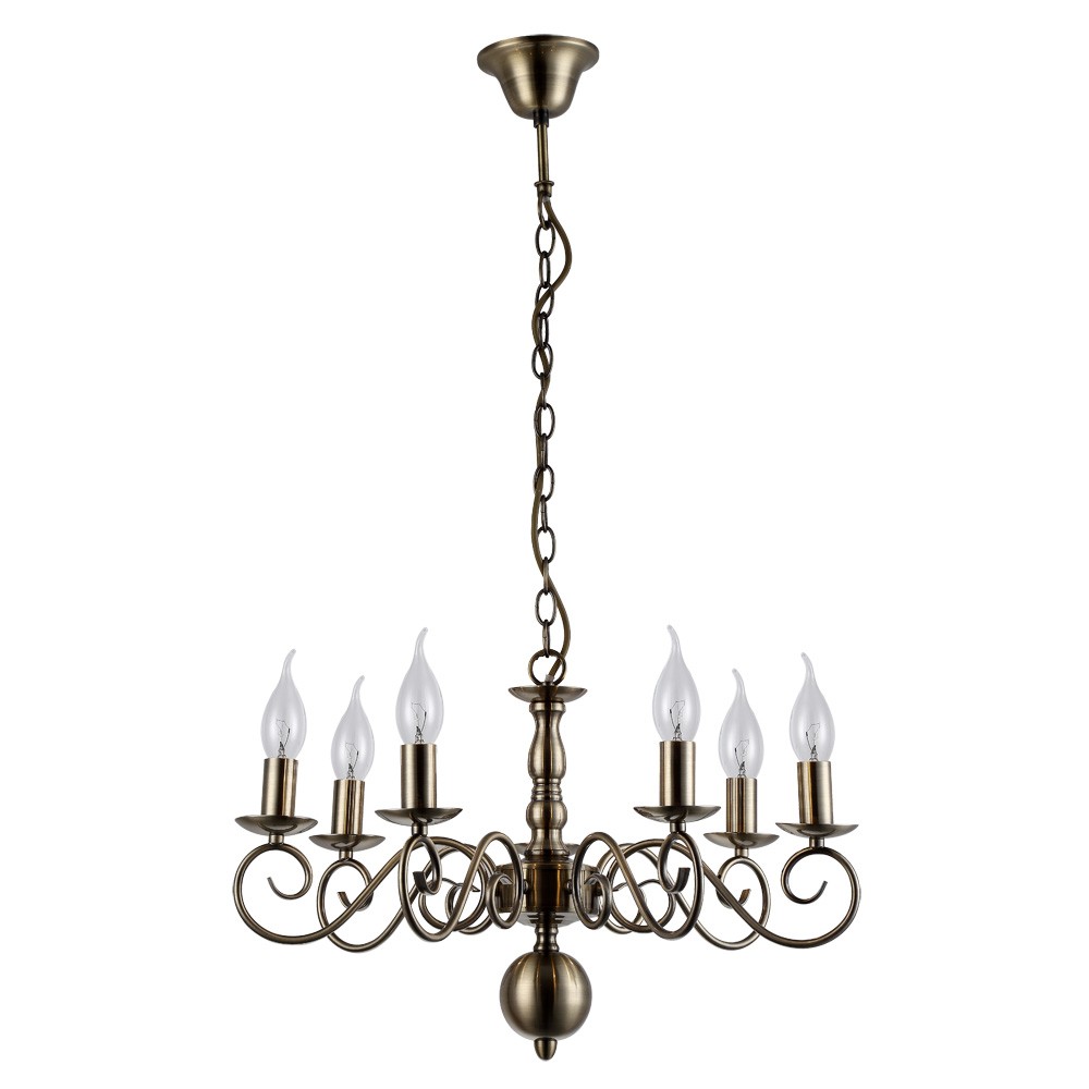 Подвесная люстра Arte Lamp Isabel A1129LM-7AB