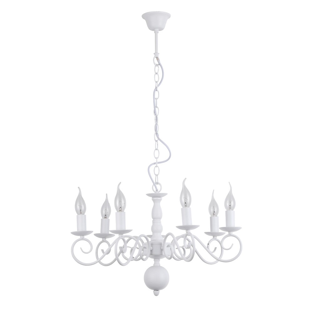 Подвесная люстра Arte Lamp Isabel A1129LM-7WH