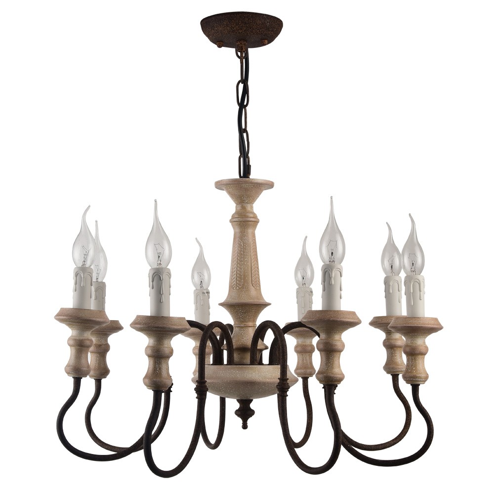 Подвесная люстра Arte Lamp Woodstock A1700LM-8BR