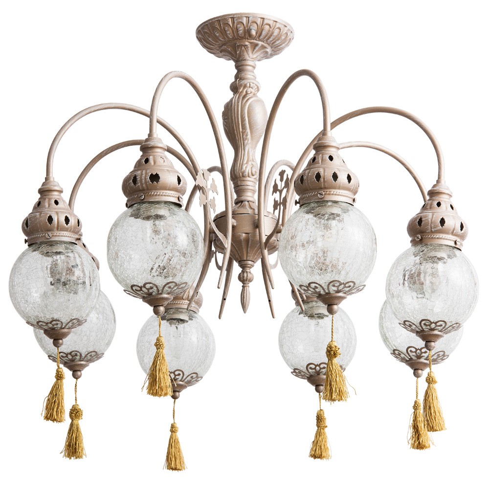 Потолочная люстра Arte Lamp Sultan A2146PL-8GA