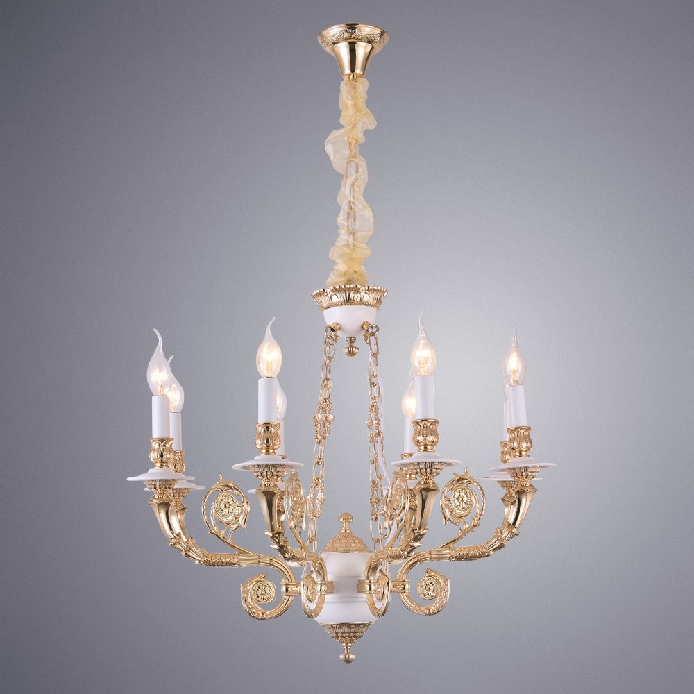 Подвесная люстра Arte Lamp Luisa A7024LM-8WG