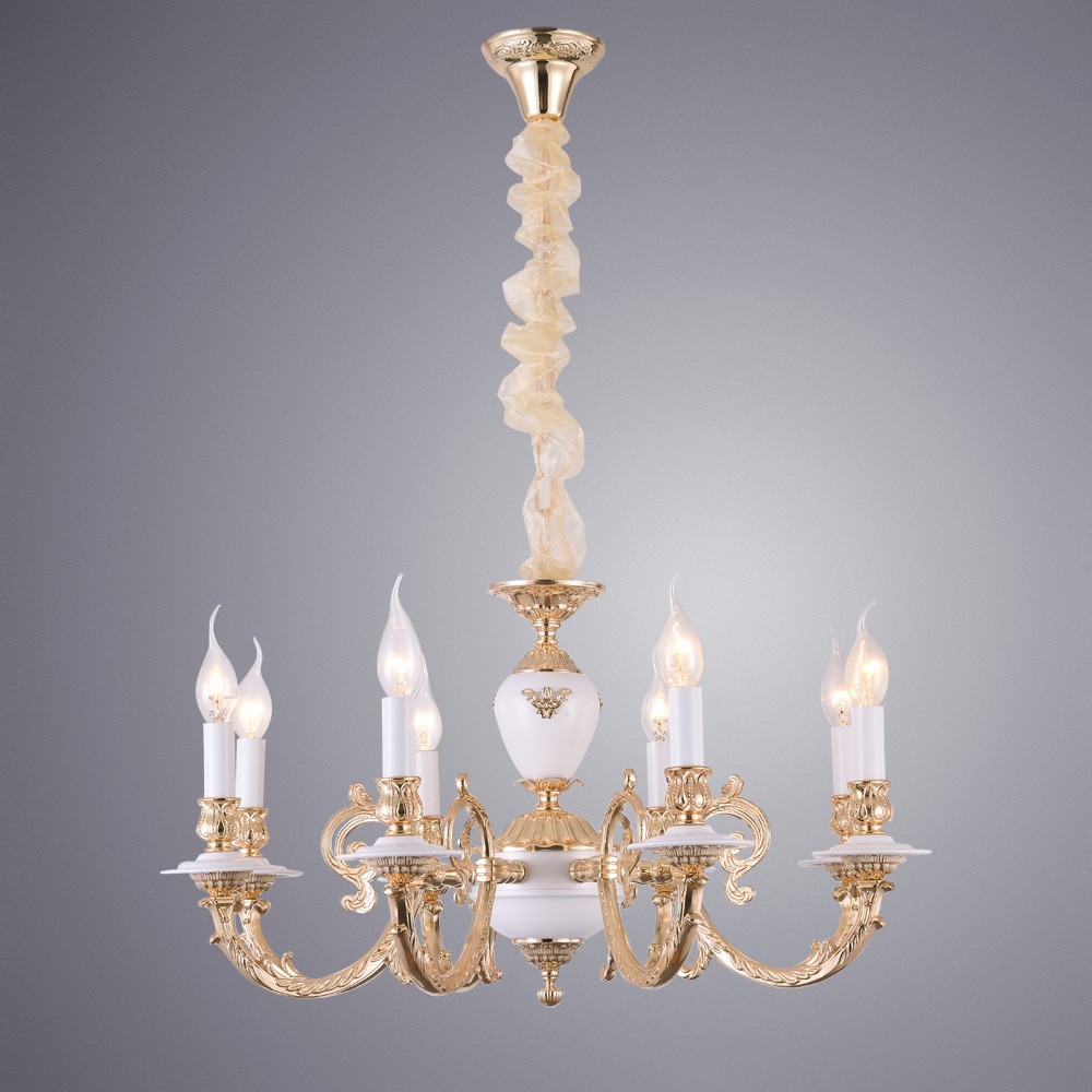 Подвесная люстра Arte Lamp Luisa A8020LM-8WG