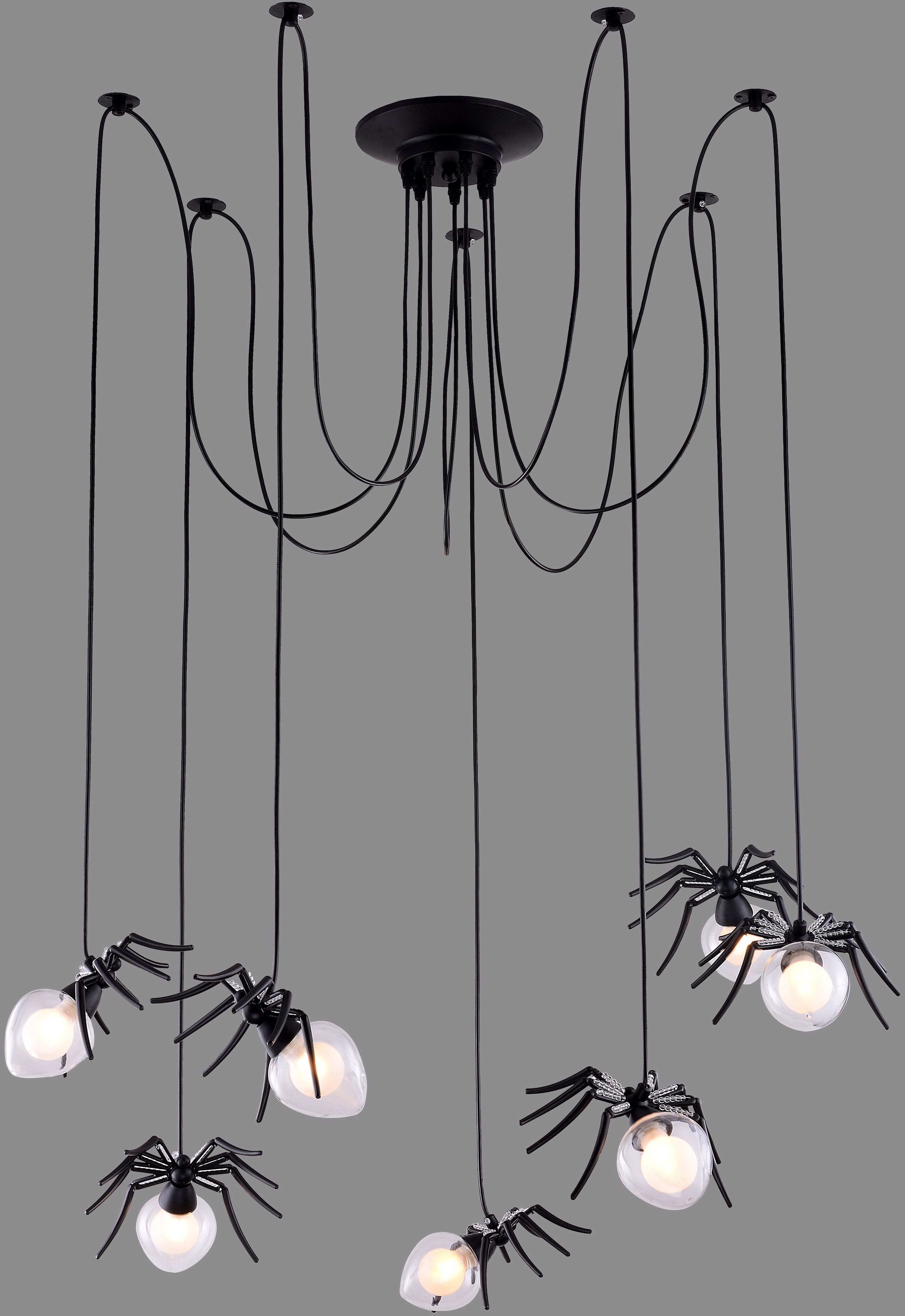 Светильник в форме паука Ragno 1308/04 SP-7 Divinare