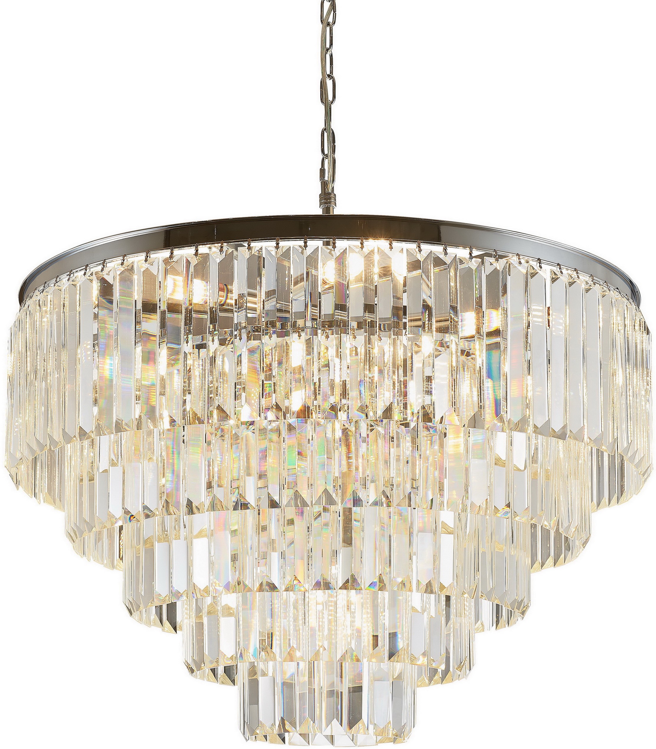 Подвесная хрустальная люстра Nova Divinare 3001/02 LM-13