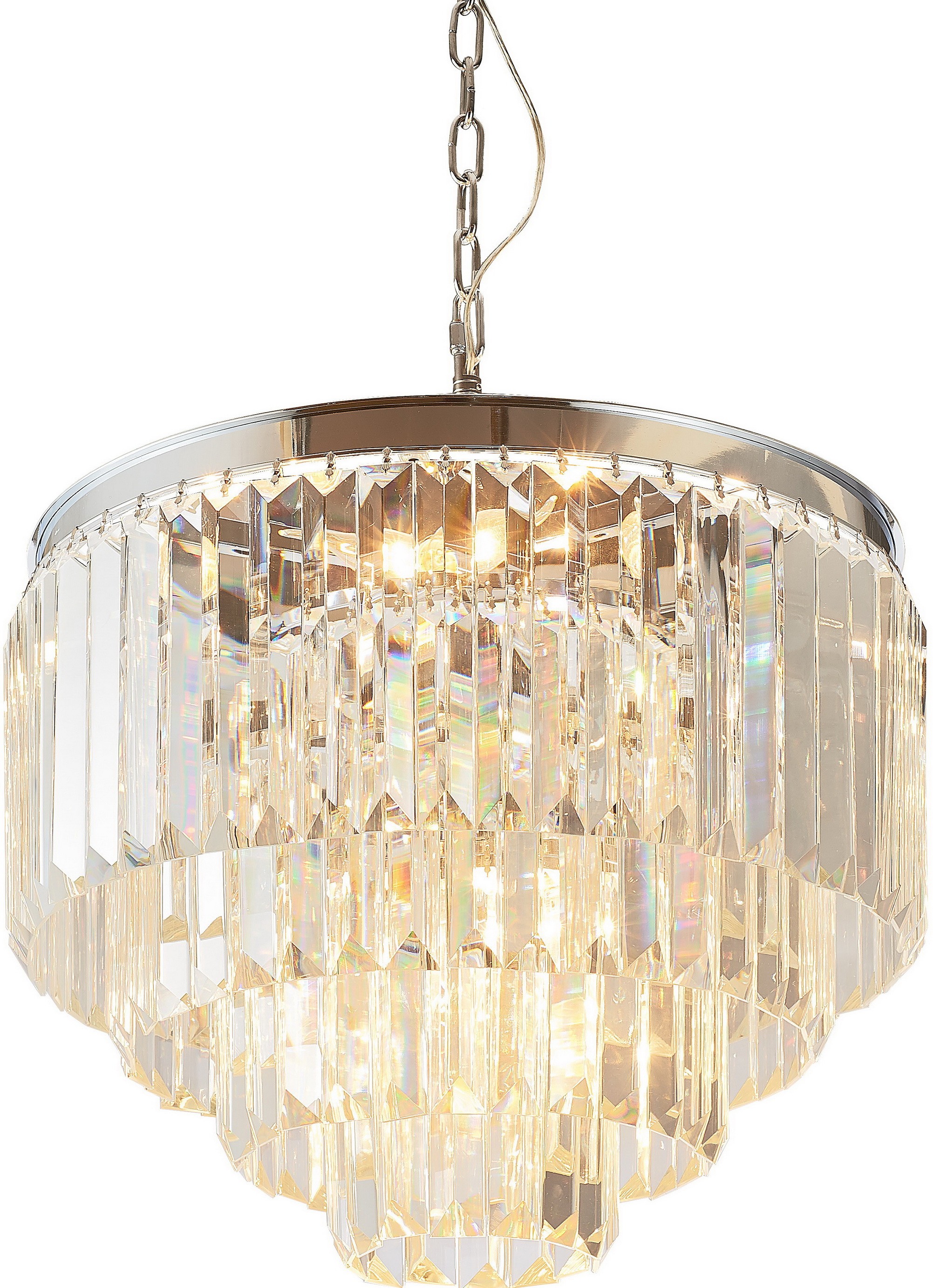 Подвесная хрустальная люстра Nova Divinare 3001/02 LM-9