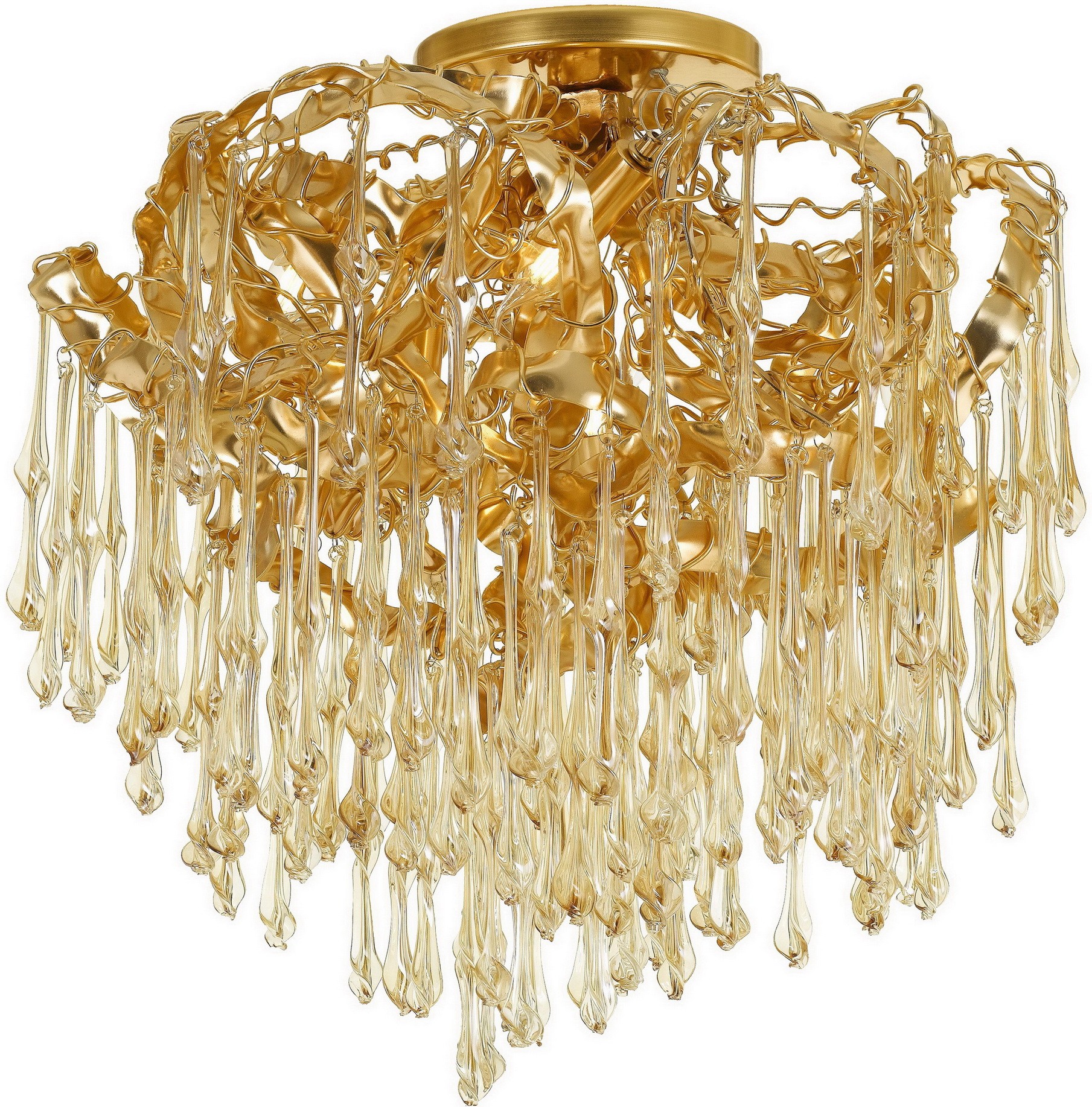 Потолочная хрустальная люстра Divinare Salice 3150/16 PL-6