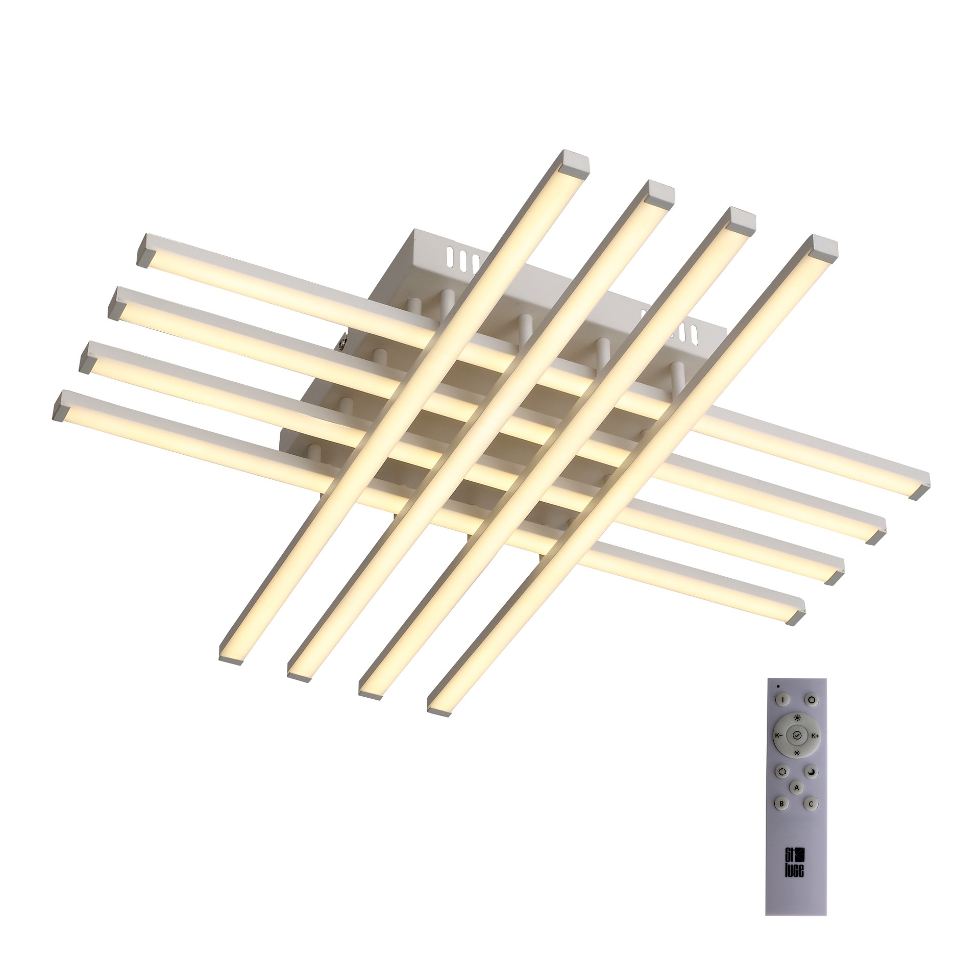 Потолочная люстра с пультом Intersezione ST Luce SL838.512.08