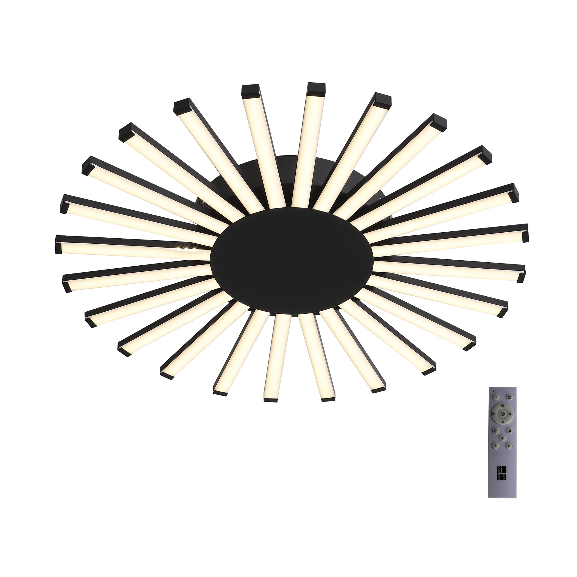 Потолочная люстра с пультом Paralleli ST Luce SL839.412.24