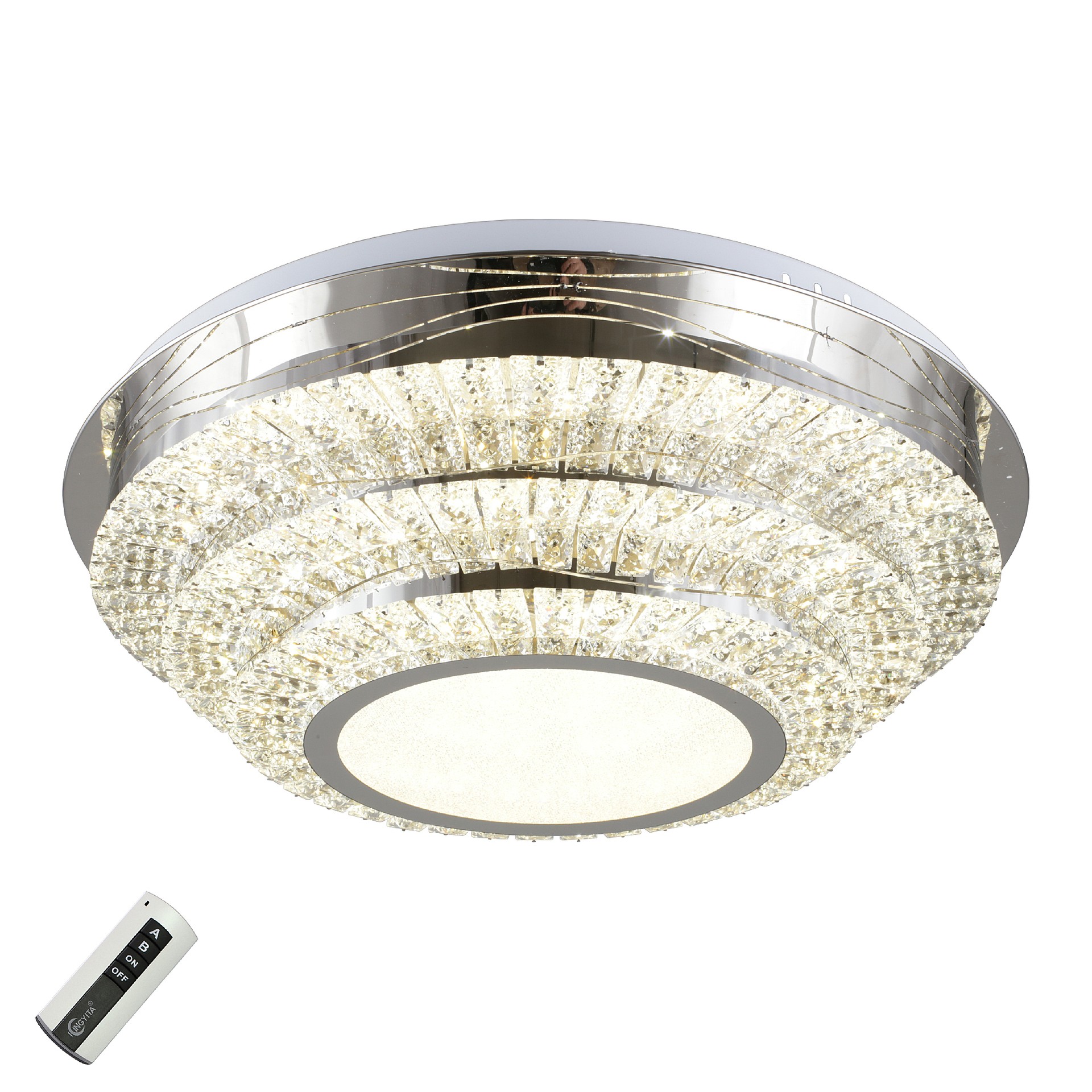 Потолочная люстра с пультом Donega Omnilux OML-03107-116