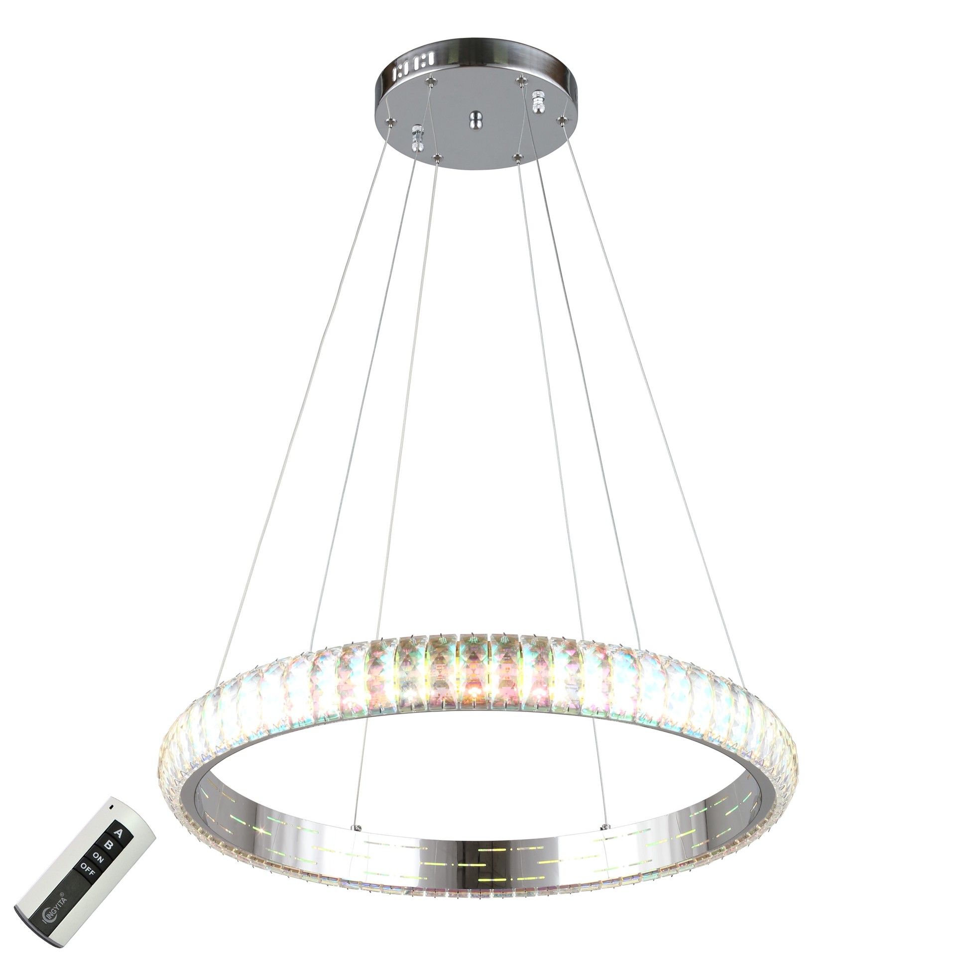 Подвесная люстра с пультом Aigo Omnilux OML-03703-60