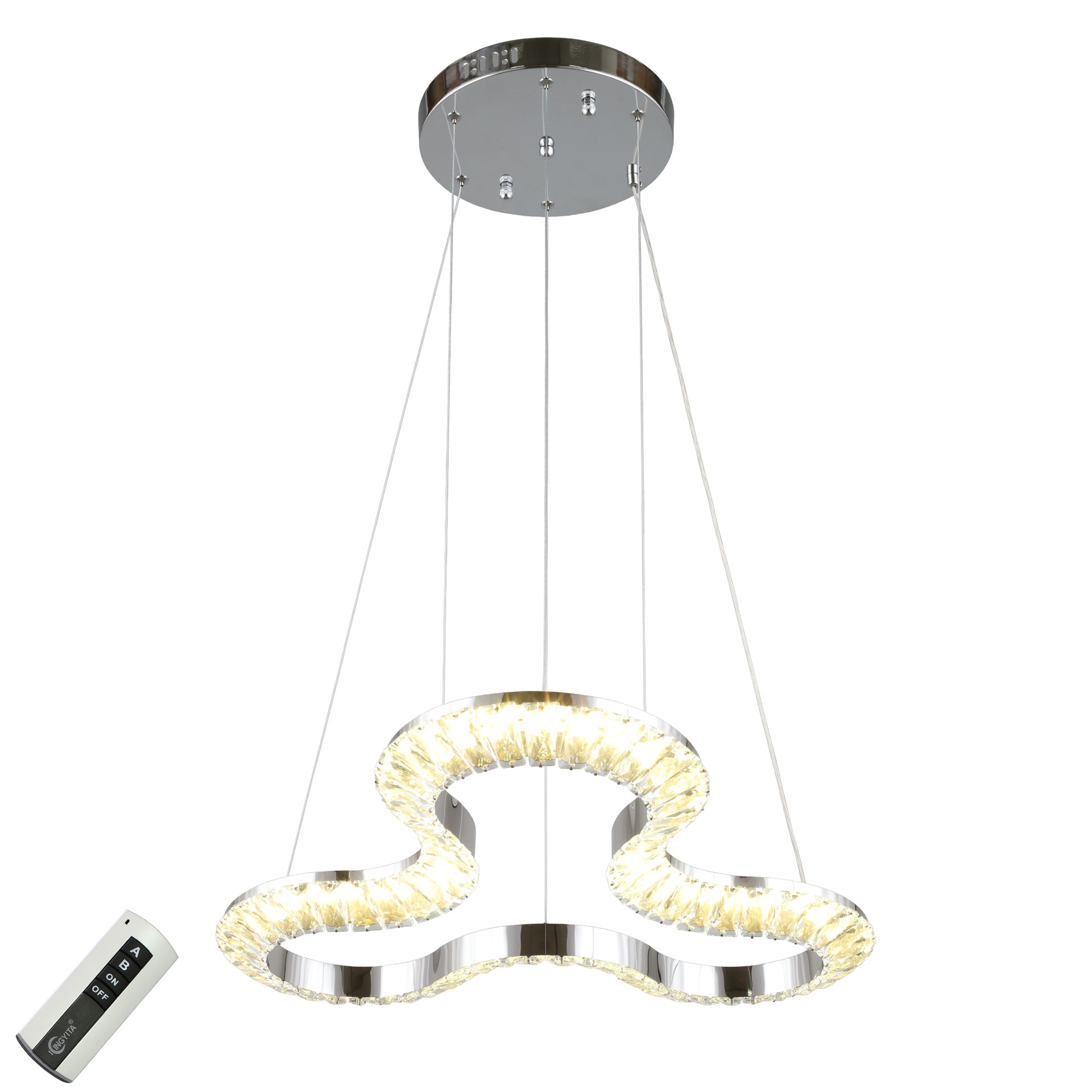 Подвесная люстра с пультом Chignero Omnilux OML-03903-62