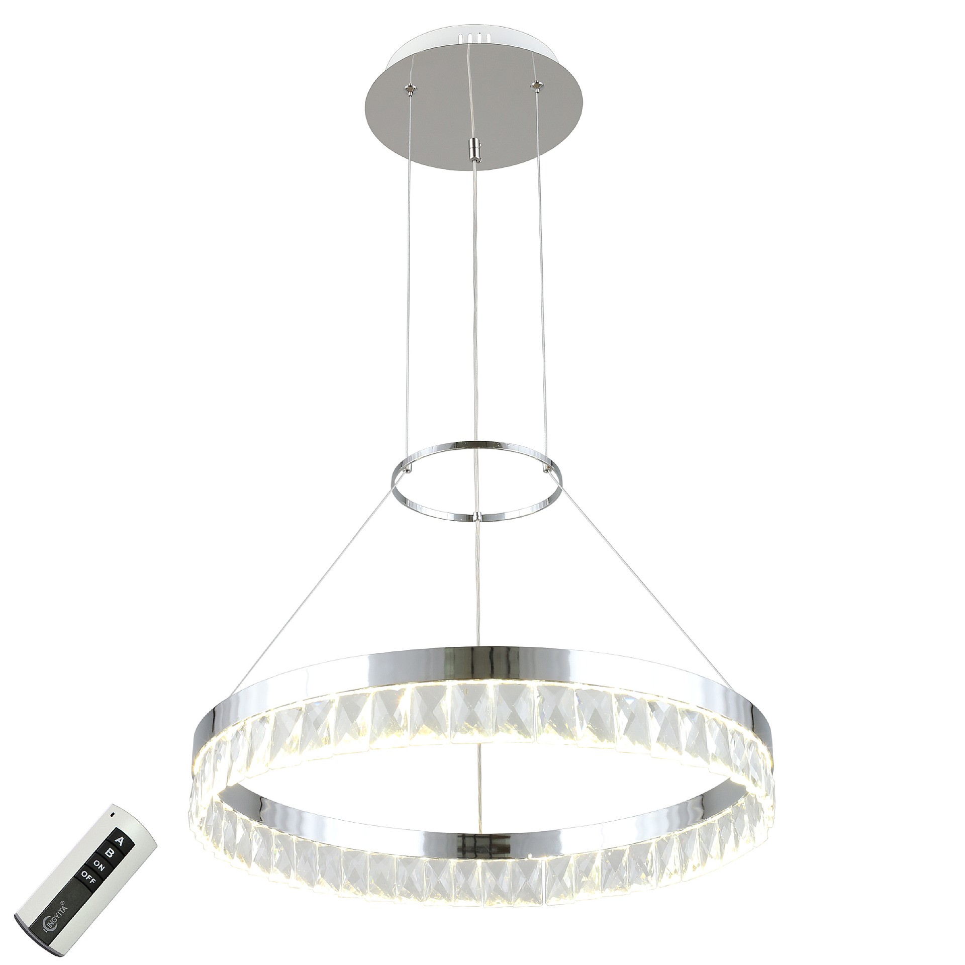 Подвесная люстра с пультом Casoli Omnilux OML-04103-50