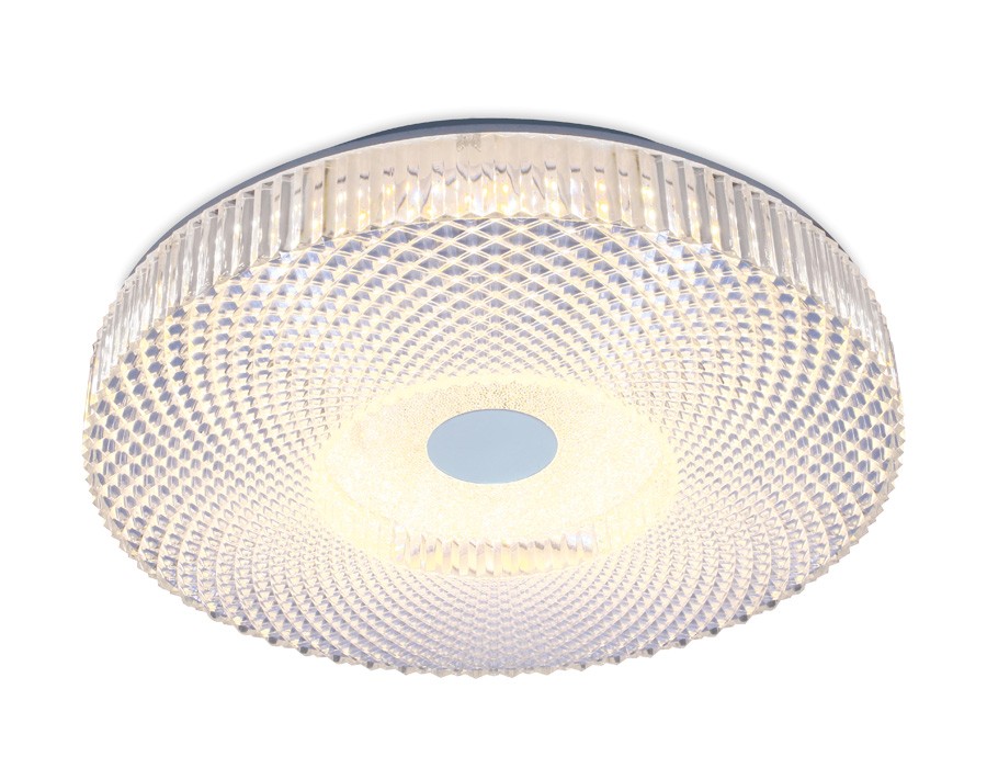 Потолочный светодиодный светильник Ambrella Orbital Crystal F97 CL 72W D490