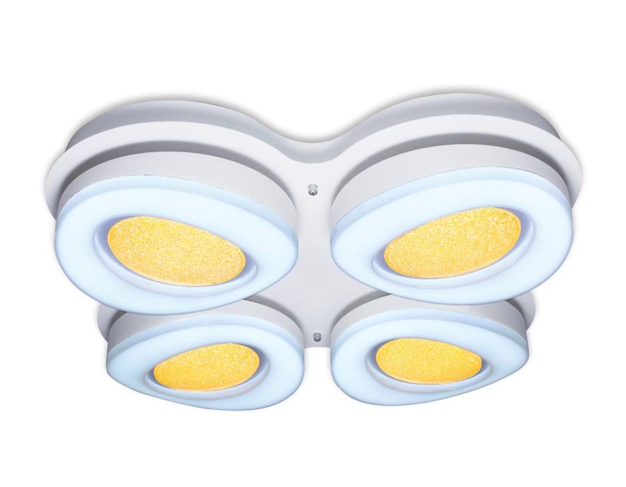 Потолочная люстра с пультом Orbital Crystal Sand Ambrella FS1584/4 208W D585*585