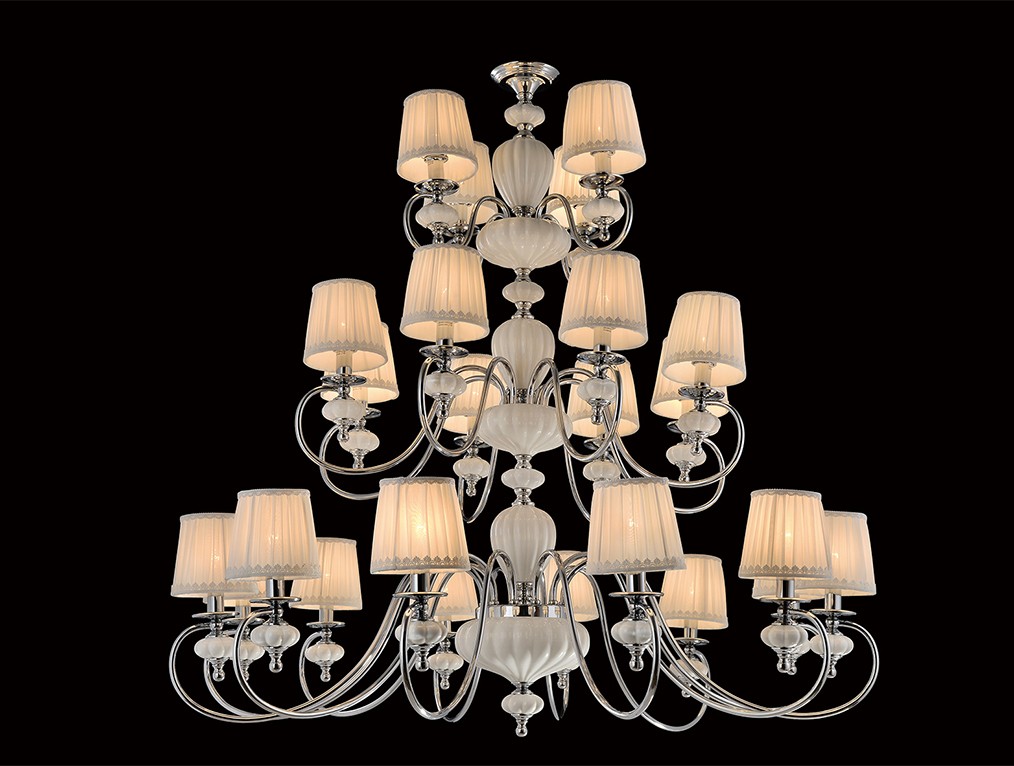 Люстра многоярусная 11000 11012+8+4/C Newport